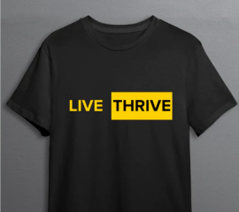 Limited Edition LifeChanger "Live | Thrive" T-shirt